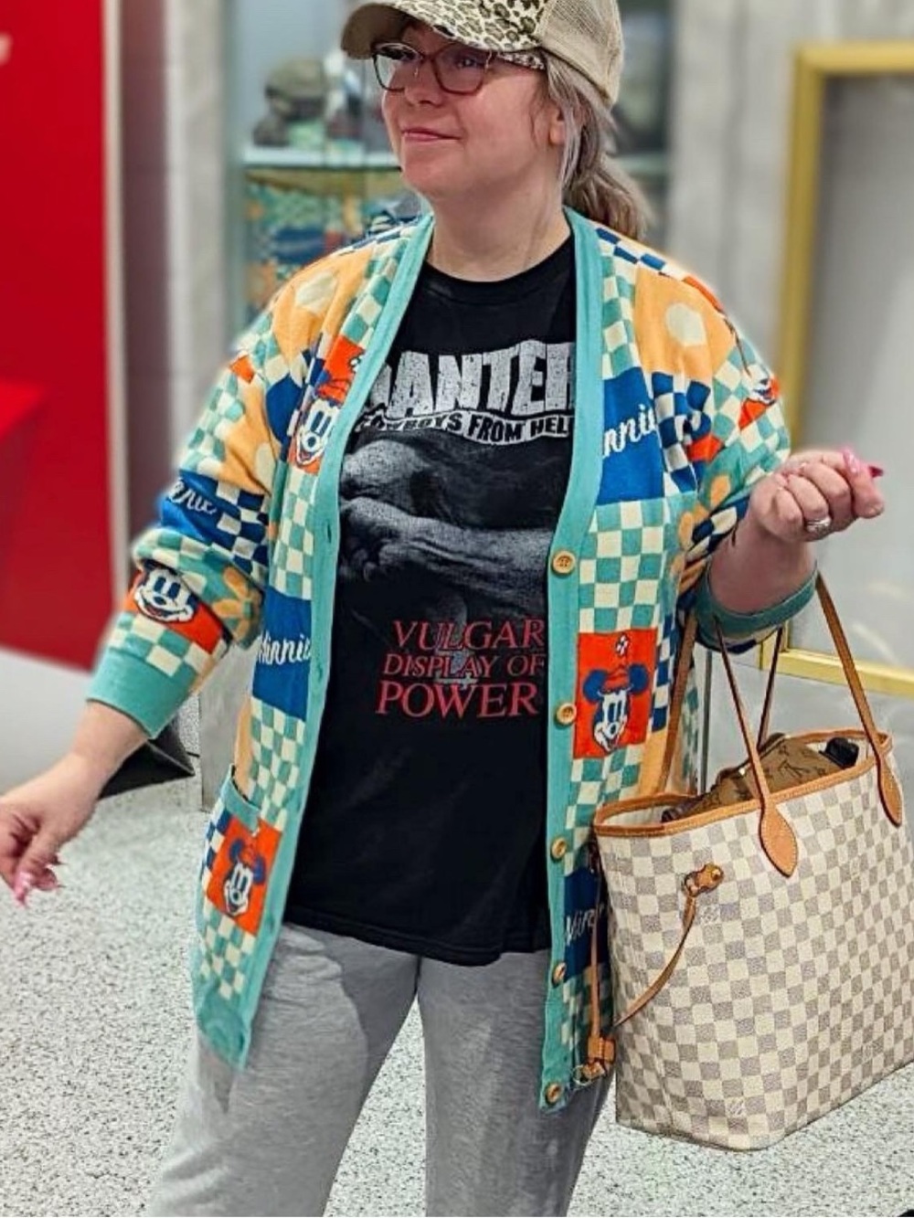 Disney Mickey Minnie Colorful Cardigan
